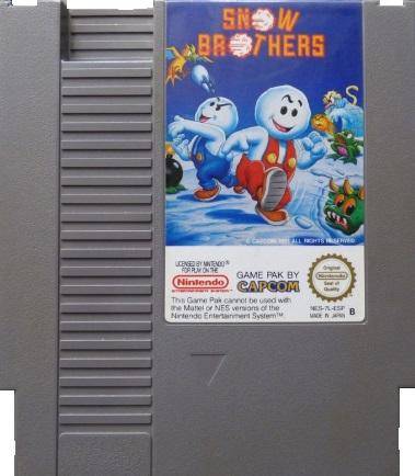 NES - Snow Brothers - Nur Modul (Gebraucht)