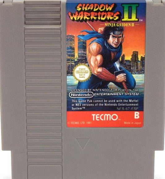 NES - Shadow Warriors 2 Ninja Gaiden 2 - Nur Modul (Gebraucht)