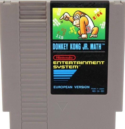 NES - Donkey Kong Jr Math - Nur Modul (Gebraucht)