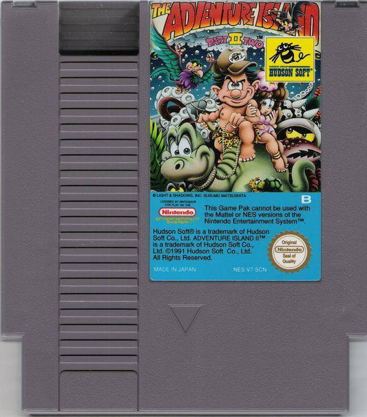 NES - Adventure Island 2 - Nur Modul (Gebraucht)