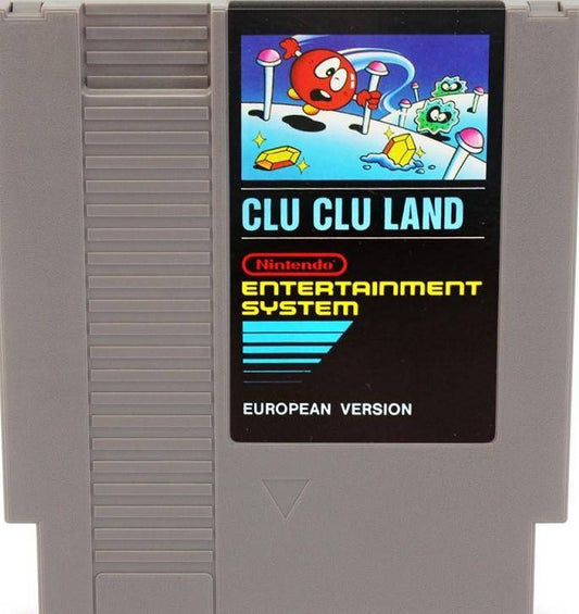 NES - Clu Clu Land - Nur Modul (Gebraucht)
