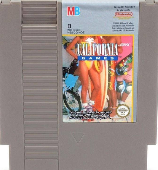 NES - California Games - Nur Modul (Gebraucht)