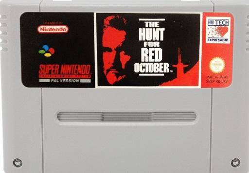 SNES - The Hunt For Red October - Nur Modul (Gebraucht)