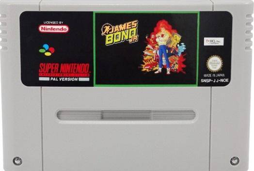 SNES - James Bond Jr - Nur Modul (Gebraucht)