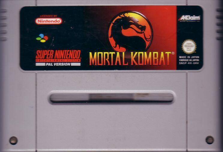 SNES - Mortal Kombat - Nur Modul (Gebraucht)