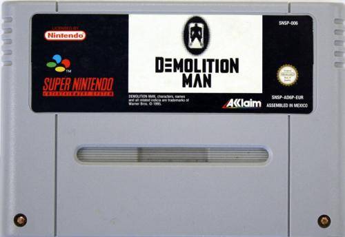 SNES - Demolition Man - Nur Modul (Gebraucht)