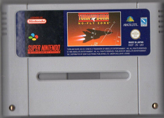 SNES - Turn And Burn No Fly Zone - Nur Modul (Gebraucht)