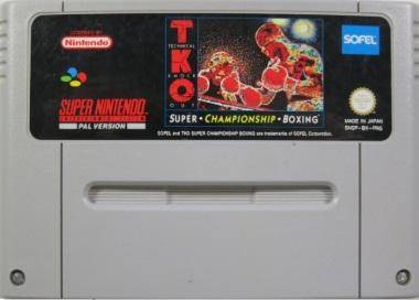 SNES - Technical Knockout Boxing TKO Super Championship Boxing - Nur Modul (Gebraucht)