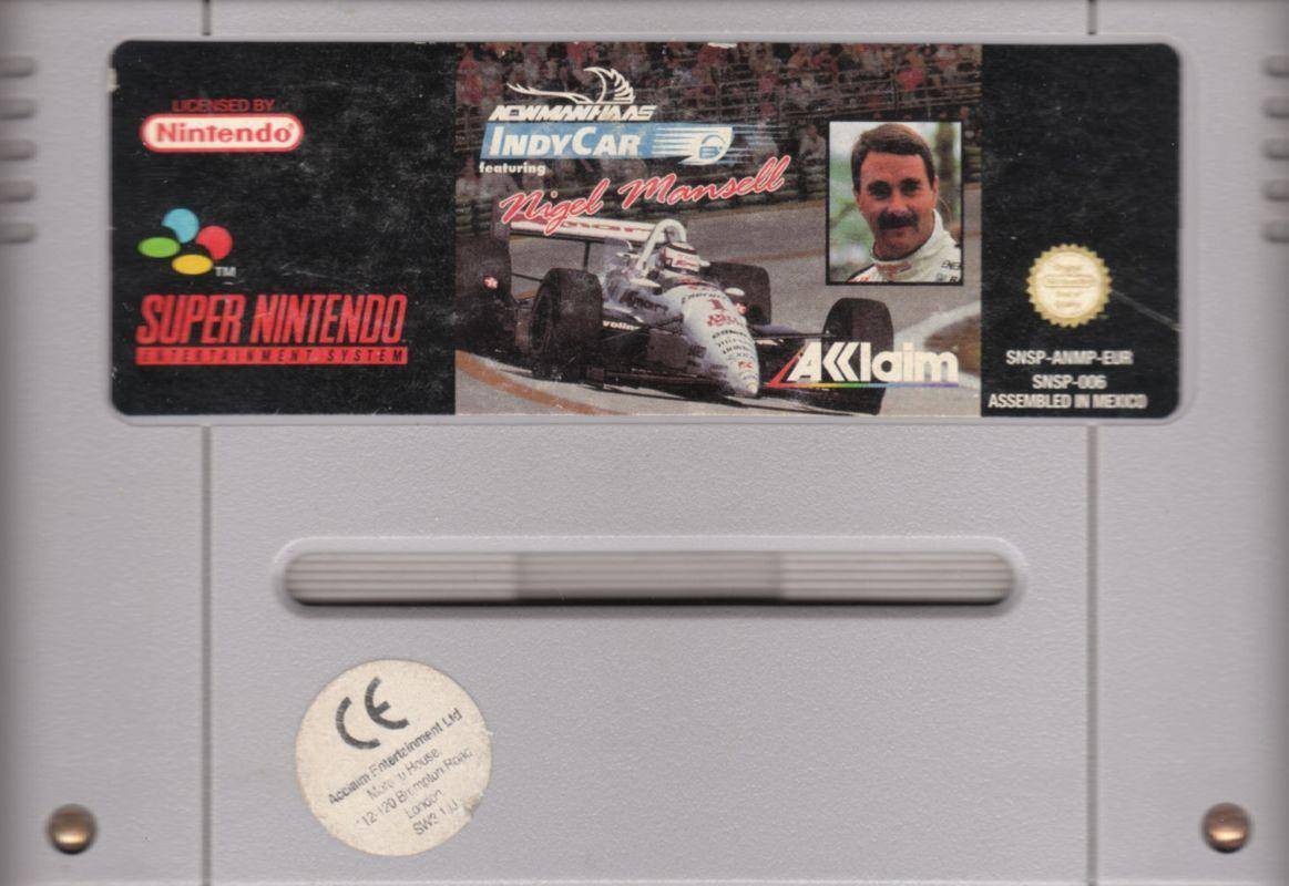 SNES - Newman Haas Indy Car Featuring Nigel Mansell - Nur Modul (Gebraucht)