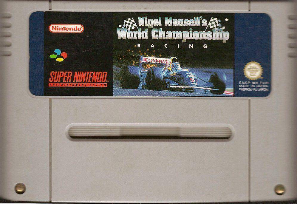 SNES - Nigel Mansells World Championship - Nur Modul (Gebraucht)