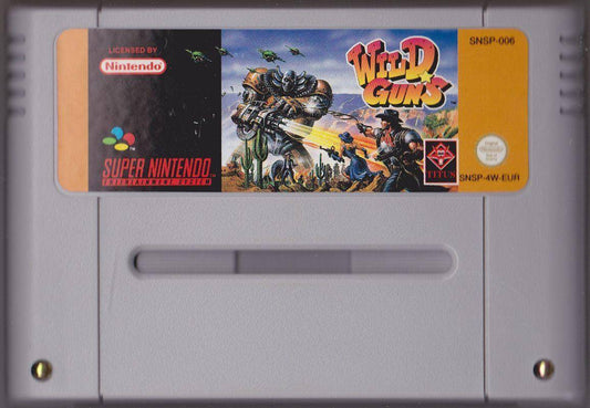 SNES - Wild Guns - Nur Modul (Gebraucht)