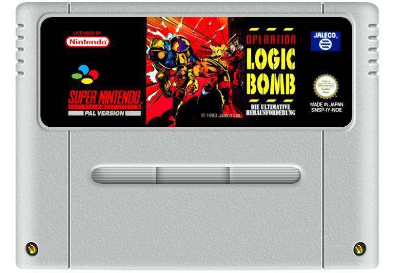 SNES - Operation Logic Bomb - Nur Modul (Gebraucht)