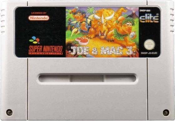SNES - Joe & Mac 3 - Nur Modul (Gebraucht)