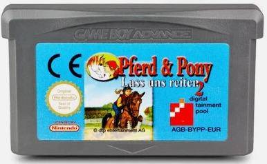 GBA - Pferd & Pony Lass Uns Reiten 2 - Nur Modul (Gebraucht)