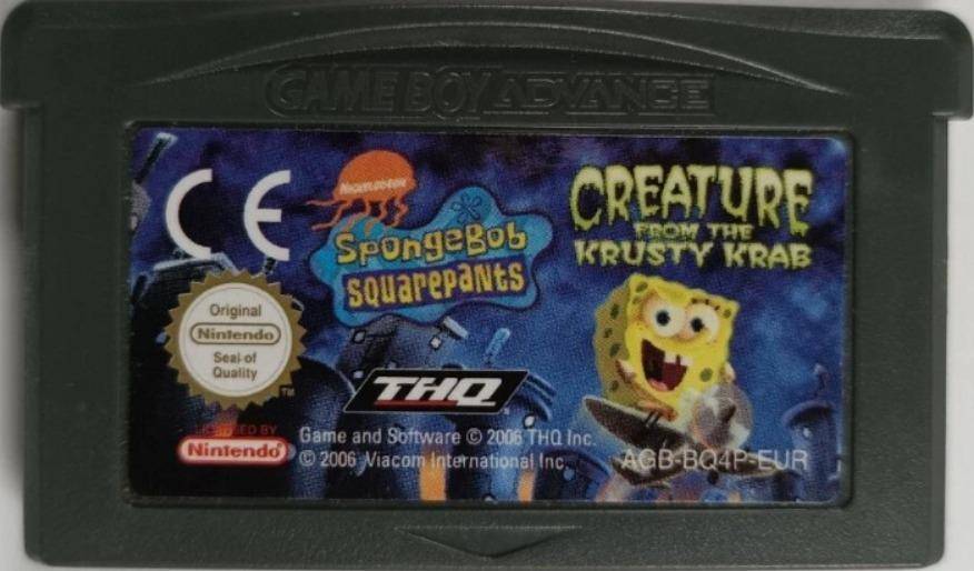 GBA - Spongebob Schwammkopf Die Kreatur Aus Der Krossen Krabbe (Gebraucht)
