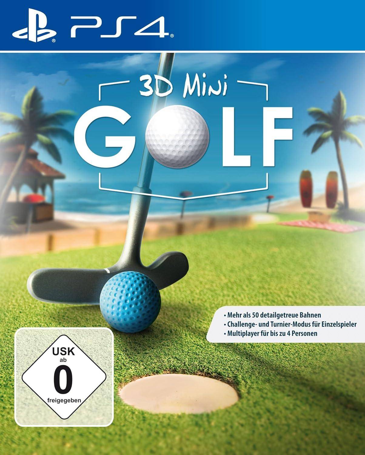 PS4 - 3D Minigolf (Gebraucht)