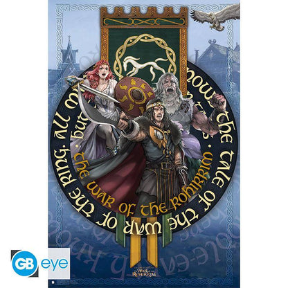 Der Herr der Ringe - Poster Charaktere - 91,5 x 61 cm