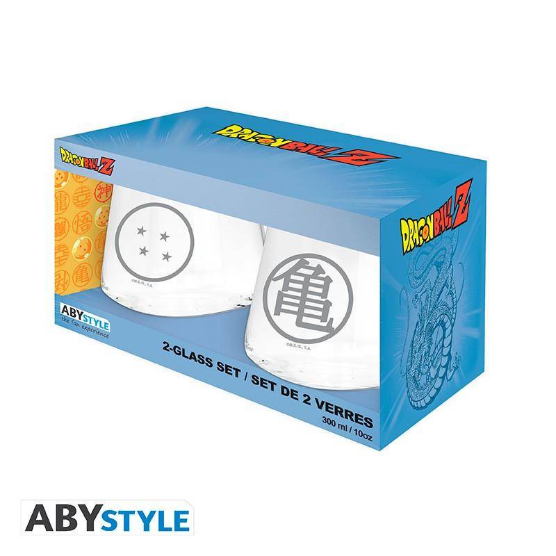 Dragon Ball - Gläser Set Kame & Dragonball - 300 ml