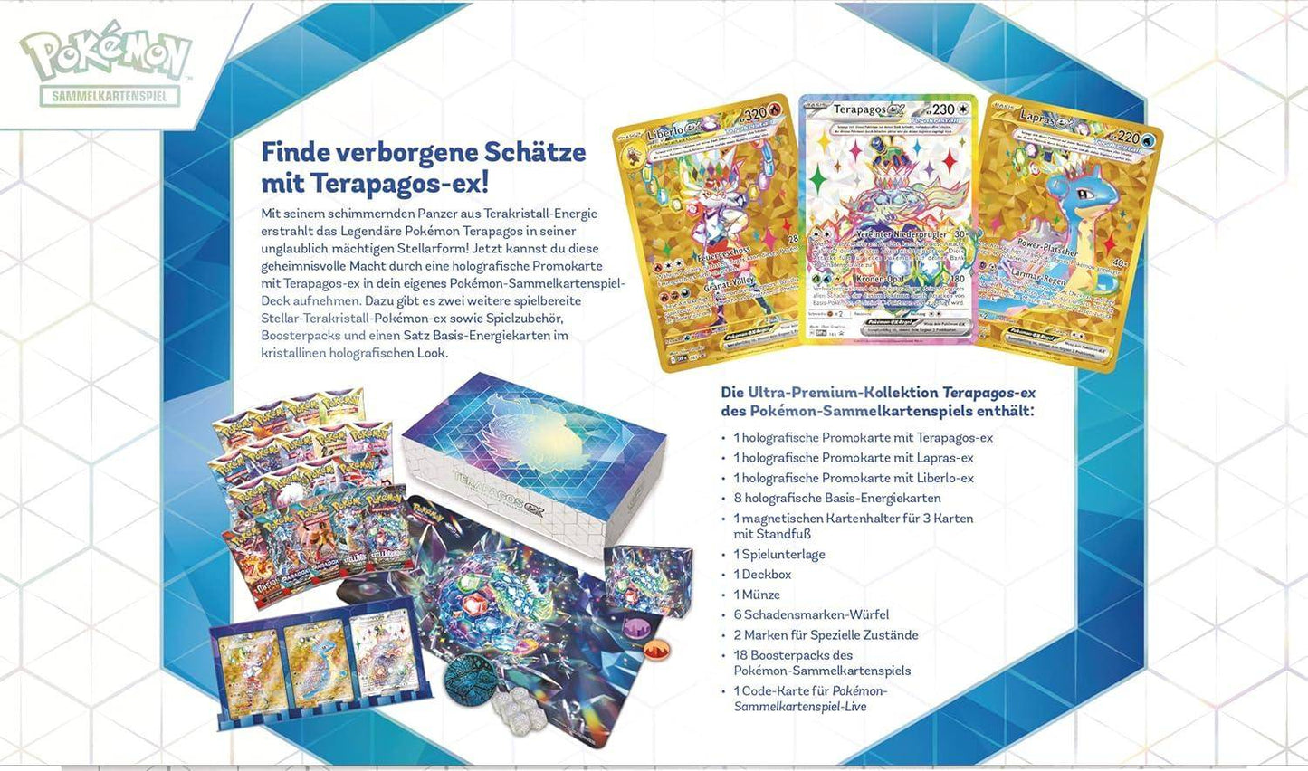 Pokémon - Ultra Premium Kollektion Terapagos EX - DE