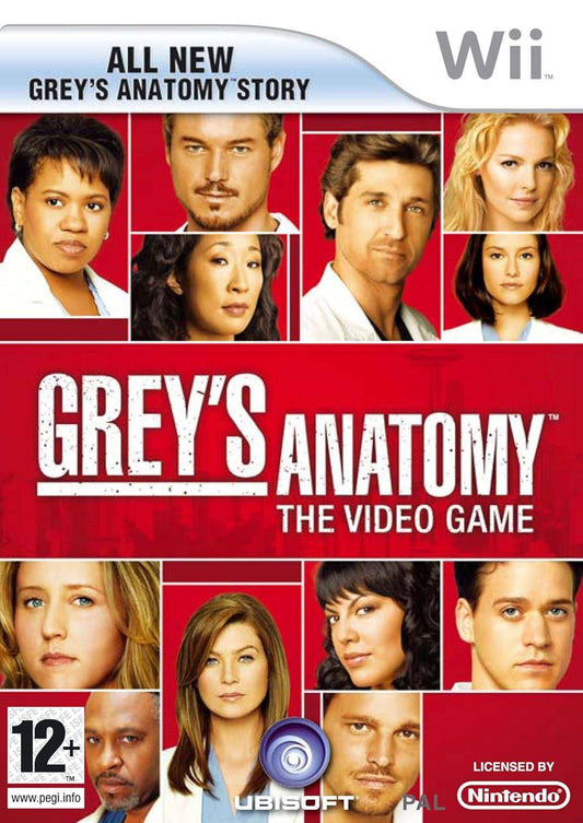 Wii - Greys Anatomy The Video Game (Gebraucht)