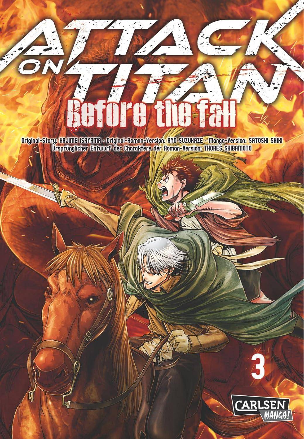 Attack on Titan - Before the fall - Band 3 (Gebraucht)
