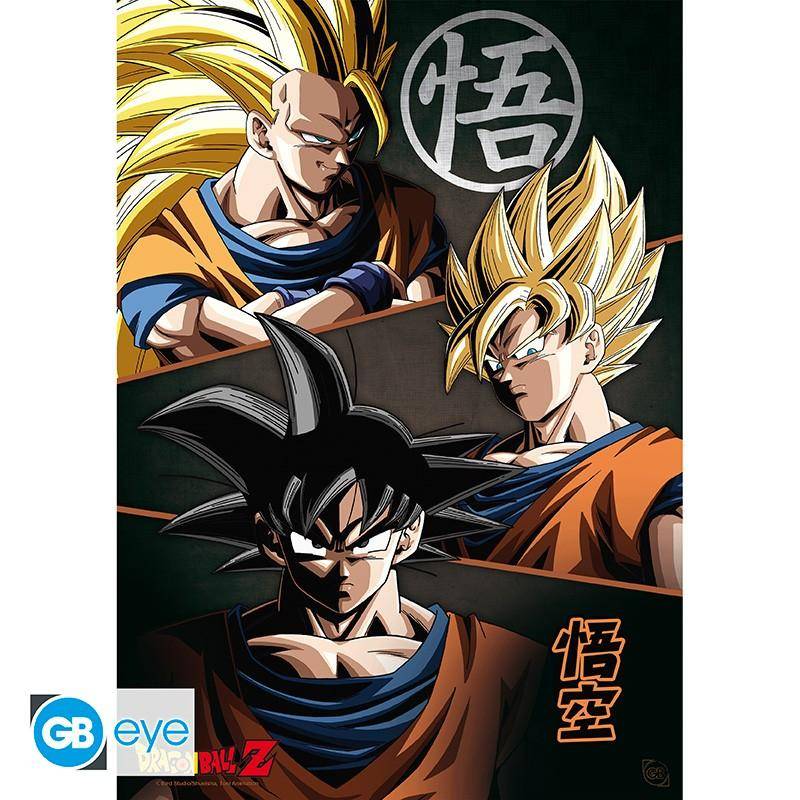 Dragon Ball - Poster Multipack Gruppe - 21 x 29,7 cm