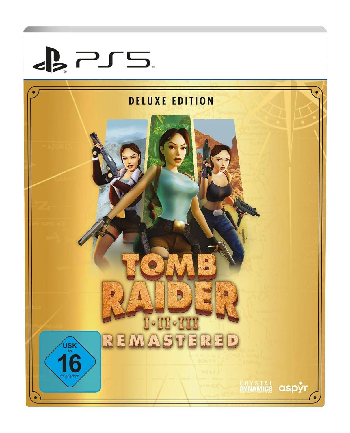 PS5 - Tomb Raider 1-3 Remastered Deluxe Edition (Gebraucht)
