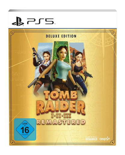 PS5 - Tomb Raider 1-3 Remastered Deluxe Edition (Gebraucht)
