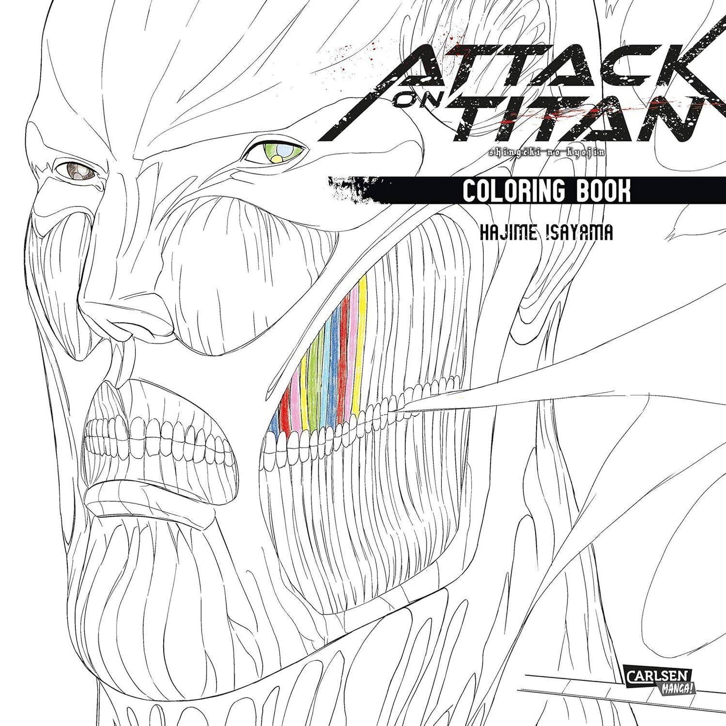 Attack on Titan - Coloring Book (Gebraucht)