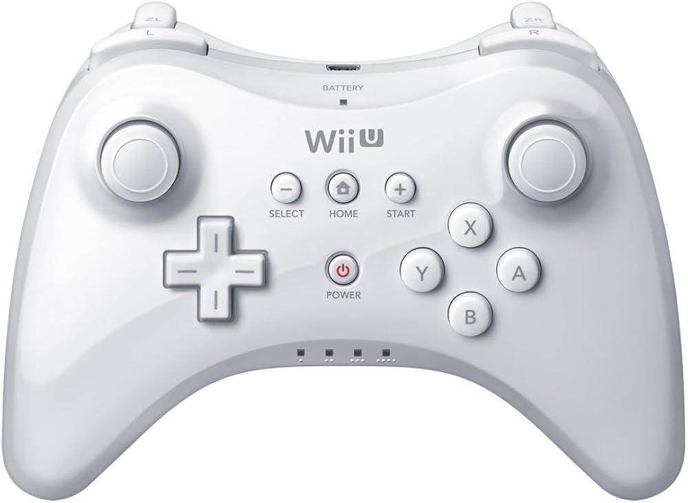 Wii U - Pro Controller - Weiß (Gebraucht)