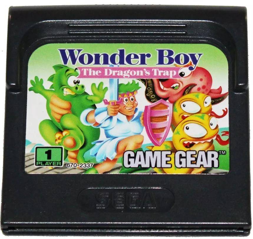 Sega Game Gear - Wonder Boy The Dragons Trap - Nur Modul (Gebraucht)