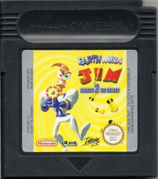 GBC - Earthworm Jim Menace 2 The Galaxy - Nur Modul (Gebraucht)