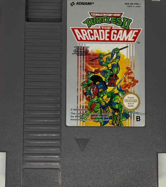 NES - Teenage Mutant Hero Turtles 2 The Arcade Game - Nur Modul (Gebraucht)
