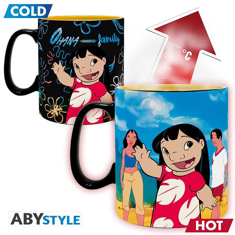 Disney - Tasse mit Thermoeffekt Lilo & Stitch - 460 ml