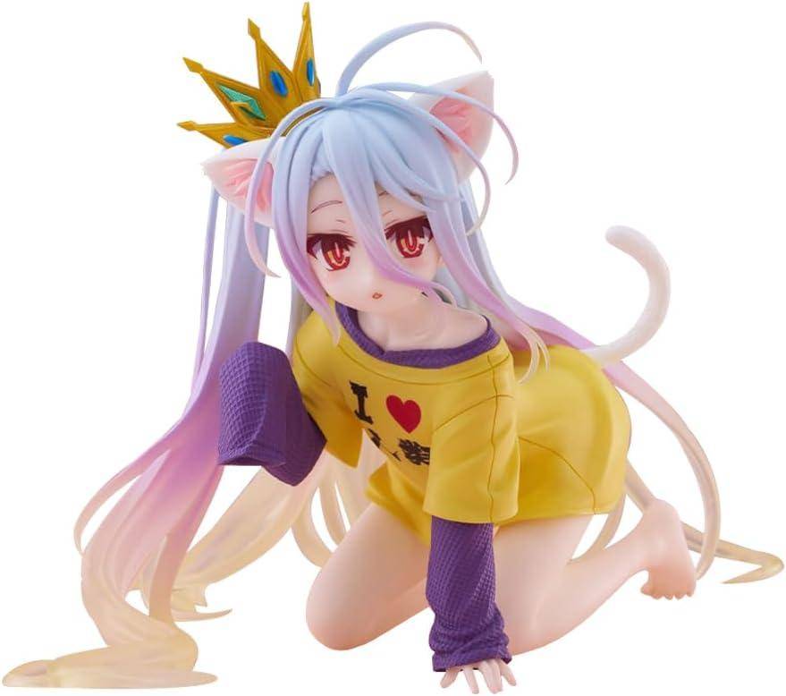 No Game No Life - Statue Shiro Desktop Cutie - 13 cm - JPN