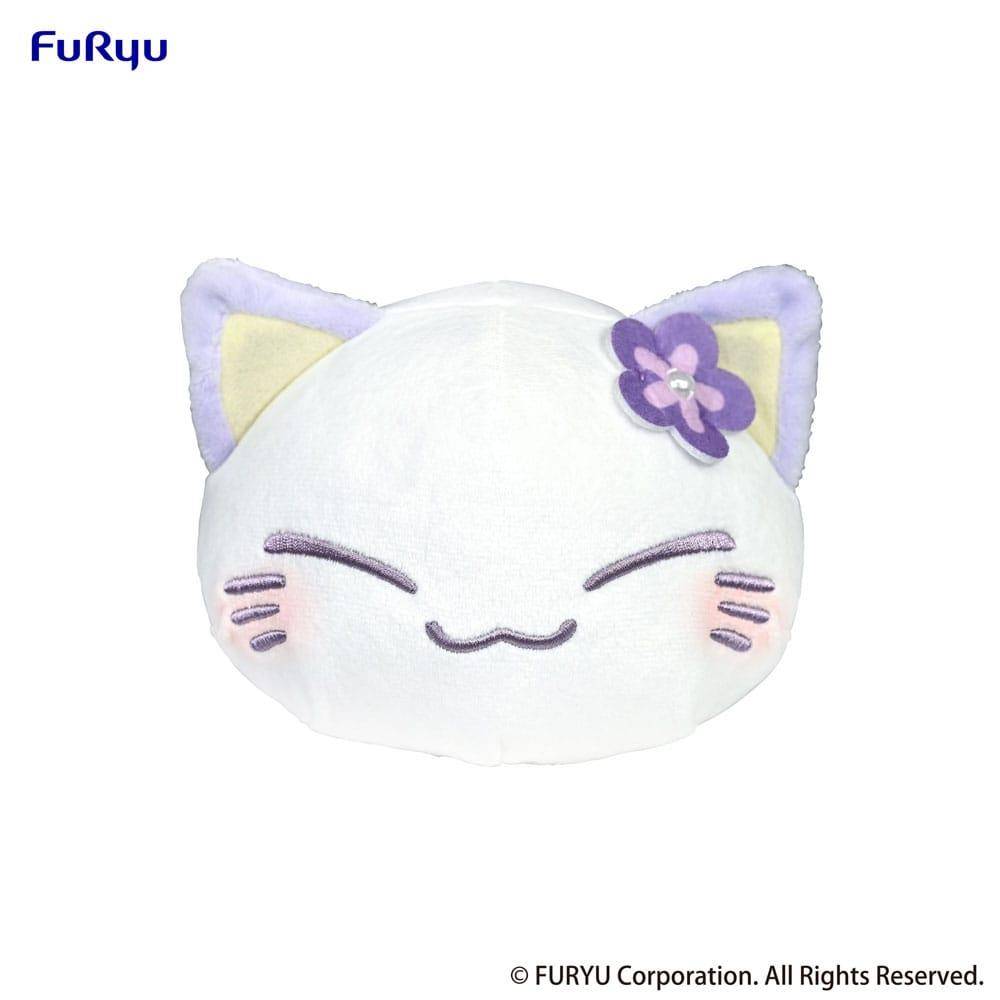 Nemuneko - Plüsch Katze (Lila) - 18 cm