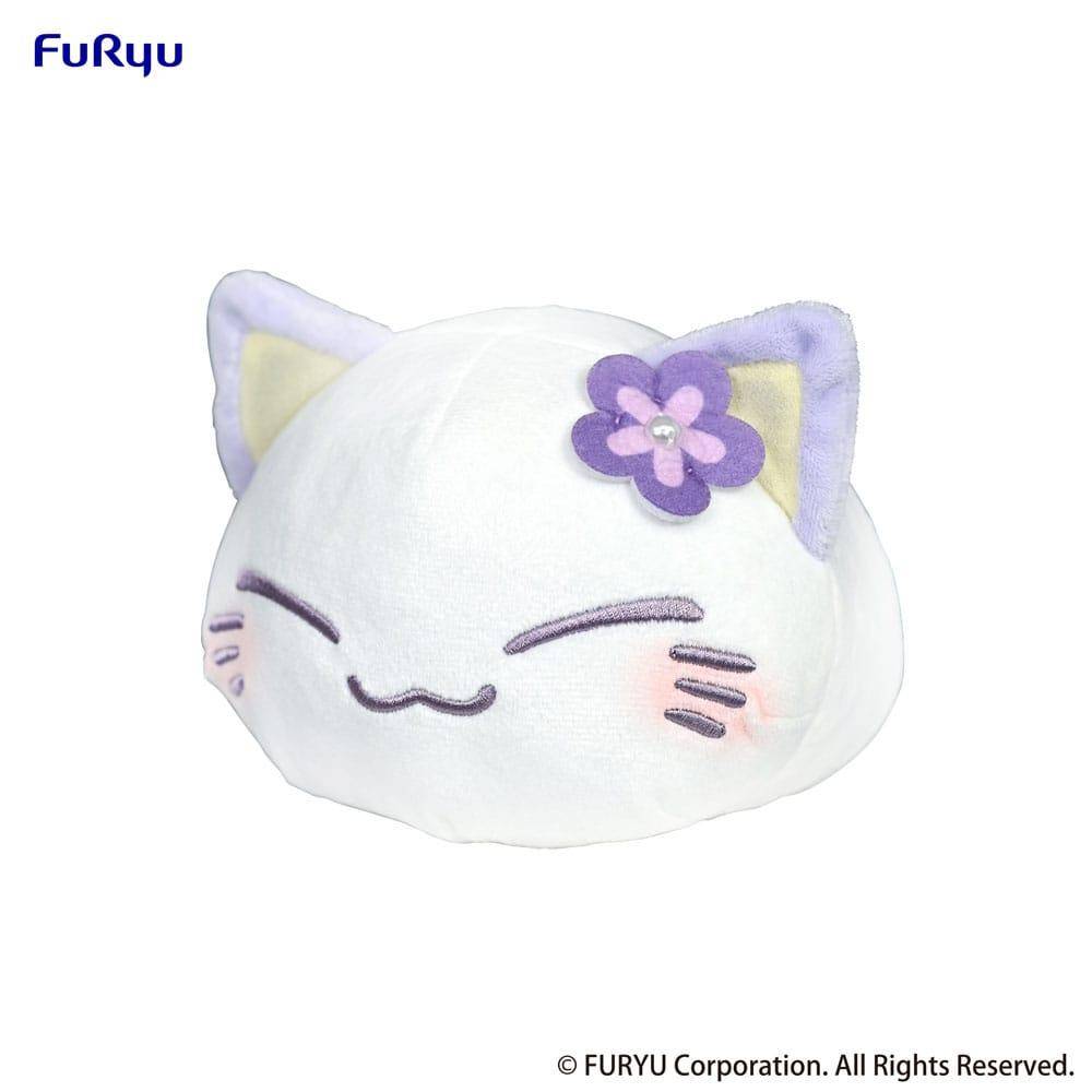 Nemuneko - Plüsch Katze (Lila) - 18 cm