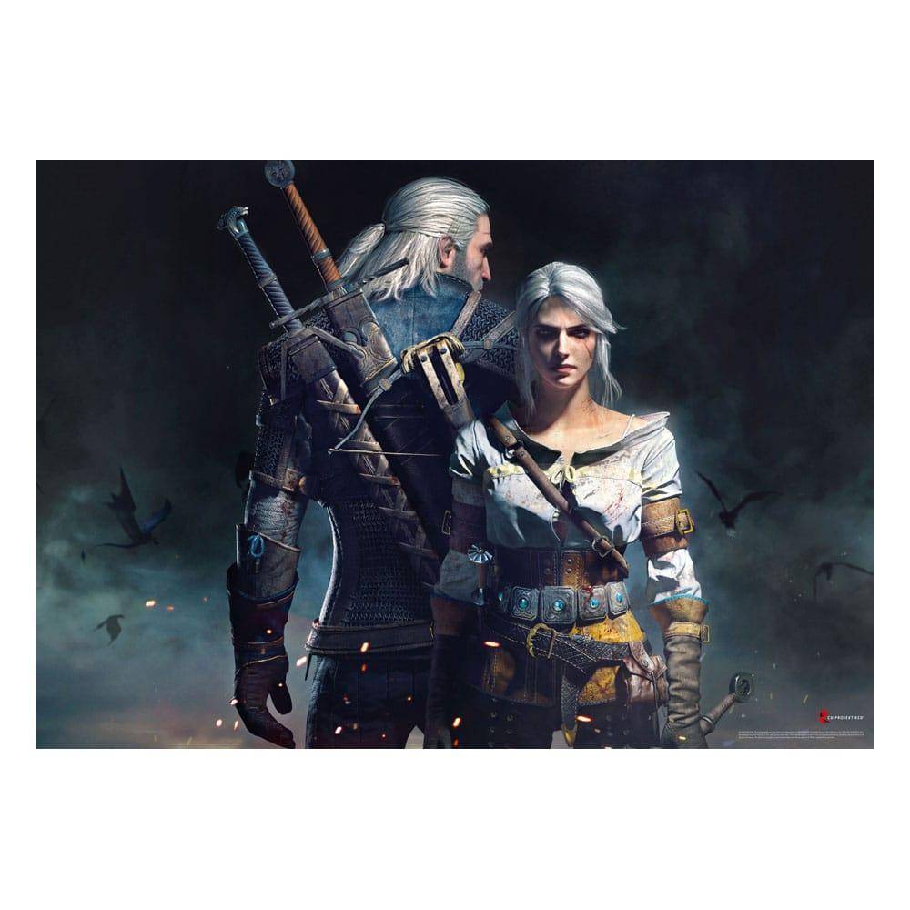 The Witcher - Puzzle Geralt & Ciri (1000 Teile)
