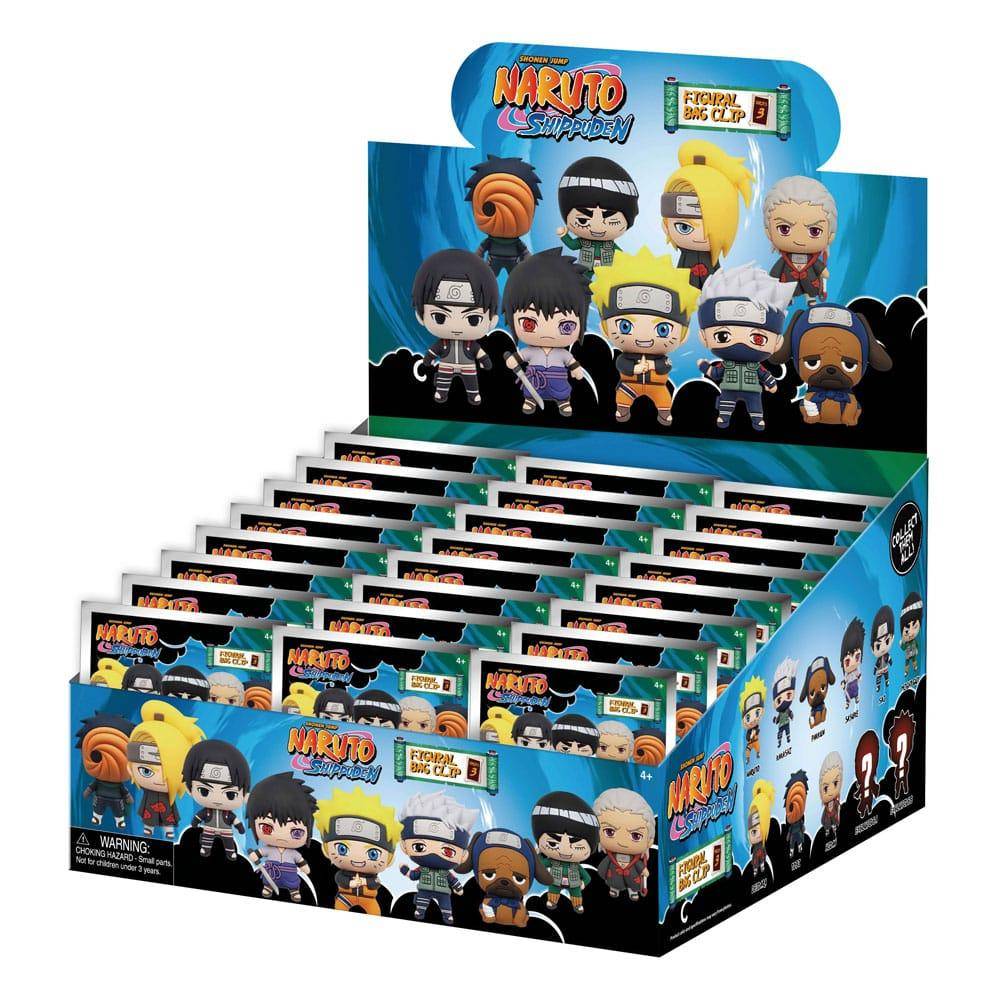 Naruto - Schlüsselanhänger Mystery Box Charaktere (Serie 3)