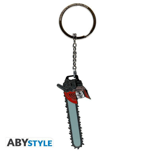 Chainsaw Man - Metall Schlüsselanhänger Kettensäge