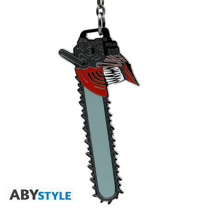 Chainsaw Man - Metall Schlüsselanhänger Kettensäge