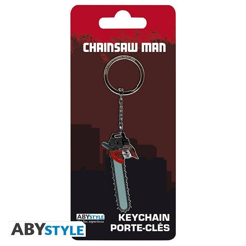 Chainsaw Man - Metall Schlüsselanhänger Kettensäge