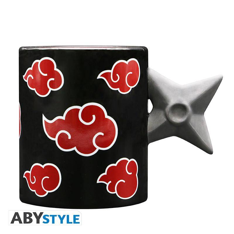 Naruto - 3D Tasse Akatsuki Shuriken Griff - 460 ml