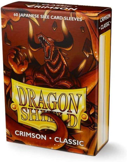 Dragon Shield - Kartenhüllen Classic Japanische Größe - Crimson (60)