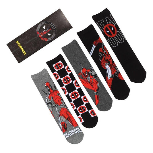 Marvel - Socken Set Deadpool - S/M