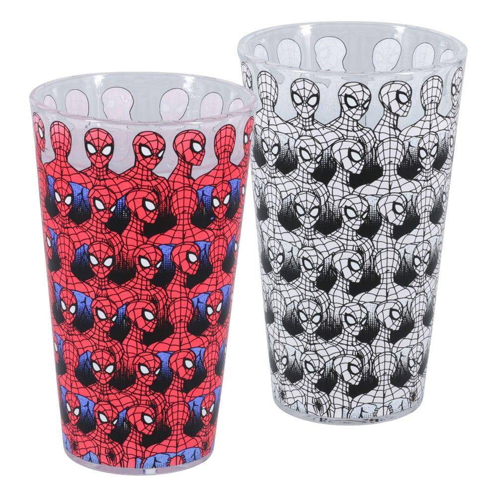 Marvel - Glas mit Thermoeffekt Spider Man - 400 ml