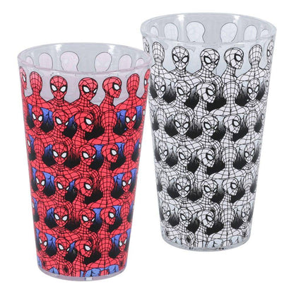 Marvel - Glas mit Thermoeffekt Spider Man - 400 ml