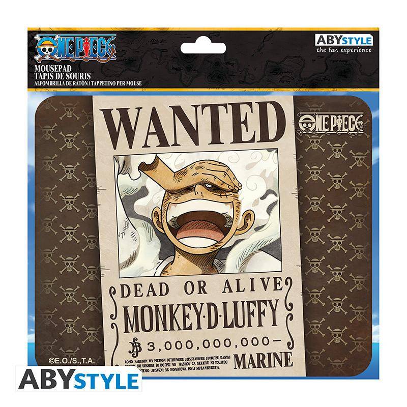One Piece - Mousepad Gear 5 Wanted Ruffy - 23,5 x 19,5 cm