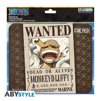 One Piece - Mousepad Gear 5 Wanted Ruffy - 23,5 x 19,5 cm