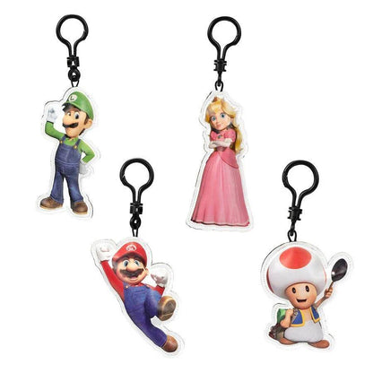 Der Super Mario Bros. Film - Mario Plüsch-Schlüsselanhänger 8 cm